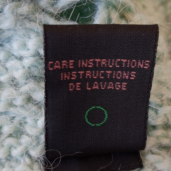 Buffalo Mint Green Wool Alpaca Blend Sweater Small - Picture 8 of 8